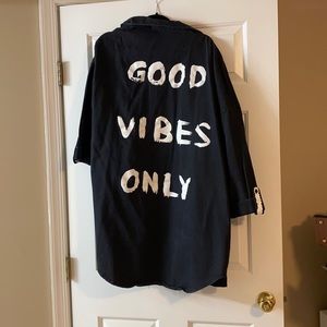 Mustard Seed GOOD VIBES ONLY jacket